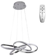 Moderné svietidlo NEDES LED svietidlo + diaľkový ovládač 65W J4332/CH