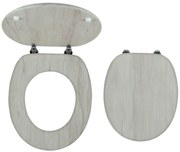 Novaservis - WC sedátko, dyhované MDF, pánty kov-chróm, WC/DUBVELVET