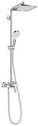 Hansgrohe Crometta E, Showerpipe 240 1jet s pákovou batériou, chróm, HAN-27284000