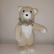 DECOLED Medvedík, 20 x 20 x 34 cm, béžová farba