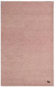 Ručne všívaný kusový koberec Asra wool pink, 40x60, ružová, obývacia izba, Asra