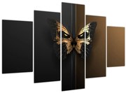 Obraz - Motýľ smrti (150x105 cm)