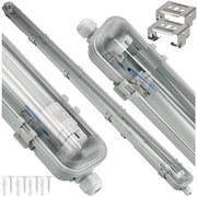 BERGE Svietidlo pre LED trubice BRGTRU080 - T8 - 1 x 150cm - 230V - IP65 - ver2