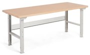 Dielenský stôl ROBUST, 2000x800 mm, vytvrdená doska, nosnosť 300 kg