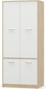 Šatníková skriňa 4D OLINO