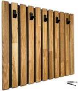 Dekorstudio Nástenný vešiak na oblečenie Lamele Panel 60cm