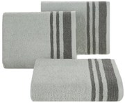 BAVLNENÝ UTERÁK MERY (04) 50 X 90 CM STRIEBORNÝ
