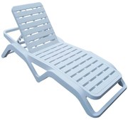 Záhradné ležadlo Scirocco biele