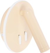 Toolight Toolight, LED nástenné svietidlo 16x14cm, 10W, APP1615-1W, béžová, OSW-06530