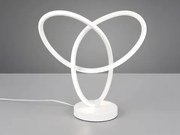 Stolová lampa LED Lando, biela%