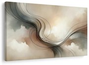 Obraz jemné línie v priestore