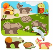 Lucy & Leo puzzle lesné zvieratká LL225