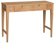 Prírodný dubový konzolový stolík Rowico Fulla