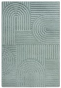 Flair Rugs, Kusový koberec Solace Zen Garden Duck Egg, 120x170, zelená, obývacia izba