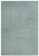 Kusový koberec Solace Zen Garden Duck Egg, 120x170, zelená, obývacia izba, Flair Rugs