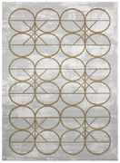 Kusový koberec Emerald 1010 cream and gold, 80x150, viacfarebná, kancelária, Dywany Łuszczów