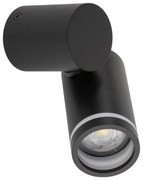 TK Lighting Nástenné bodové svietidlo JET SET 1xGU10/10W/230V čierna TK5349