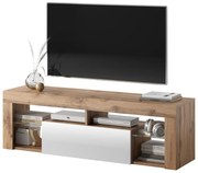 TV skrinka/stolík Bionca  (dub lancelot + biela). Akcia -13%. Vlastná spoľahlivá doprava až k Vám domov. 1098603