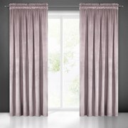 ZATEMŇOVACÍ ZÁVES NA PÁSKE PIERRE 140X300 CM PÚDROVO RUŽOVÁ