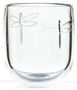 Sklenený pohár La Rochère Libellules, objem 280 ml