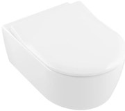 Villeroy & Boch 5656RSR1 - Závesné WC so sedátkom SoftClose AVENTO keramika/biela