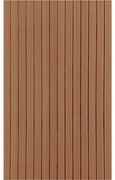 Samolepiace lamely na stenu L03, cena za kus, rozmer 100 cm x 60 cm, tmavo hnedé, IMPOL TRADE