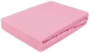 JERSEY PRESTIERADLO 005 90X200 CM RUŽOVÉ