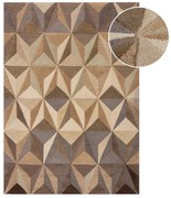 Béžový vlnený koberec 160x230 cm Reverie – Flair Rugs