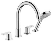 Vaňová batéria Hansgrohe Vernis Shape so sprchovacím setom chróm 71459000
