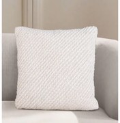 Vankúš BICAZ  45x45 cm z pravej vlny a juty