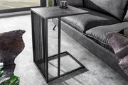 Príručný stolík na architektúru 60 cm mramorový vzhľad