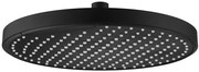 Sapho Sapho, Hlavová sprcha, priemer 255mm, ABS/čierna mat, SK151B