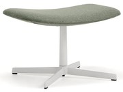 Podnožka LANGLEY, biela/zelenošedá