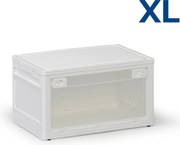 Veľký skladací regálový box XL 62 l, 558x360x310 mm, biely