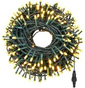 Vianočná LED reťaz v rôznych veľkostiach a farbách - s 240 ks LED teplá biela
