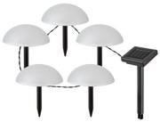 Rabalux 77008 - LED Solárne svietidlo TREPPIO 5xLED/0,2W/1,2V IP44