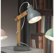 ONLI - Stolná lampa NORA 1xE14/6W/230V šedá