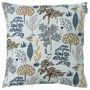 Obliečka na vankúš Flora 50x50, modrá