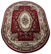 Koberec Exclusive-N 04 bordový ovál