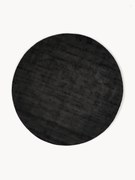 Okrúhly ručne tkaný koberec z viskózy Jane