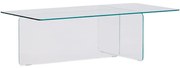 Sklenený konferenčný stolík 60x120 cm Zaren – Kave Home