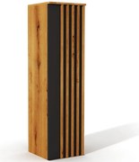 Regál Nairobi dub artisan/čierna