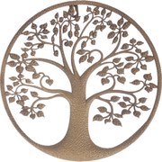Závesná kovová dekorácia STROM ŽIVOTA 30cm