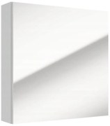 Zrkadlová skrinka Salsa, 50 × 60 × 15 cm, biela