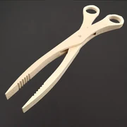 AMADEA Drevené nožnice na grilovanie, masívne drevo, dĺžka 27 cm