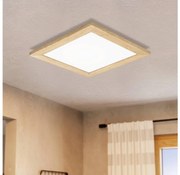 Eglo 75643 - LED stropné svietidlo CALEMAR LED/19W/230V 4000K 43,7 cm dub