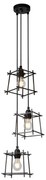 Lucide 46405/03/30 - Luster na lanku EDGAR 3xE27/40W/230V