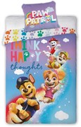 INTERMEDIC SK Posteľná obliečka Paw Patrol Think Happy 140x200/70x90 cm