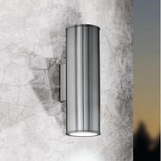 Eglo 33582 - LED RGBW Stmievateľné vonkajšie osvetlenie RIGA 2xGU10/5W/230V IP44