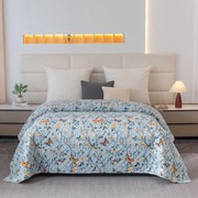 Prehoz na posteľ MONARCH WINGS, svetlomodrý Rozmer: 170 x 210 cm